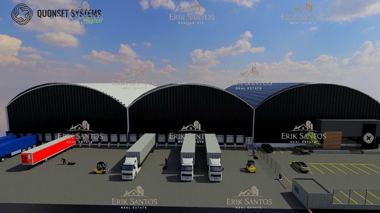 Nave Industrial "NUEVA EN RENTA" de 10,166.40m2